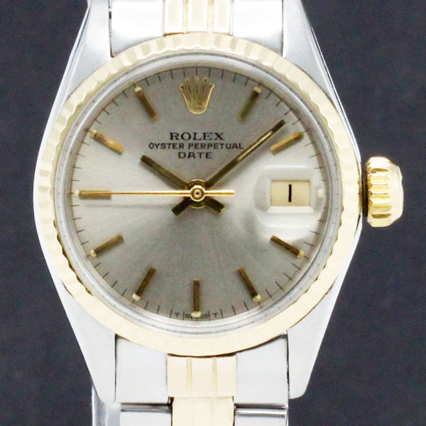 Rolex Oyster Perpetual Lady Date 6917 - 1970 - Rolex horloge - Rolex kopen - Rolex dames horloge - Trophies Watches