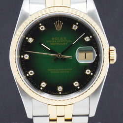 Rolex Datejust 16233G, Box & Papers, 1991