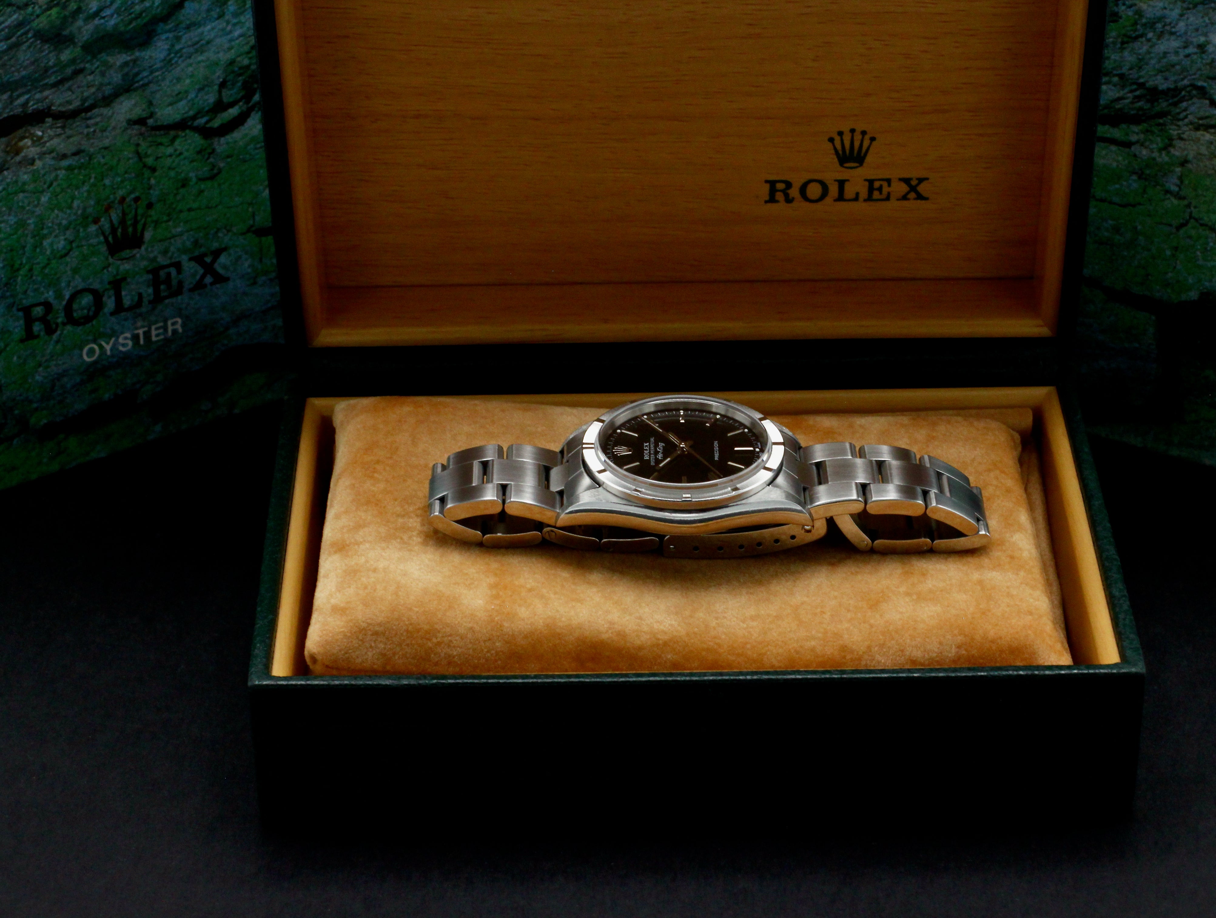 Rolex Air King Precision 14010M - 2001 - Rolex horloge - Rolex kopen - Rolex heren horloge - Trophies Watches