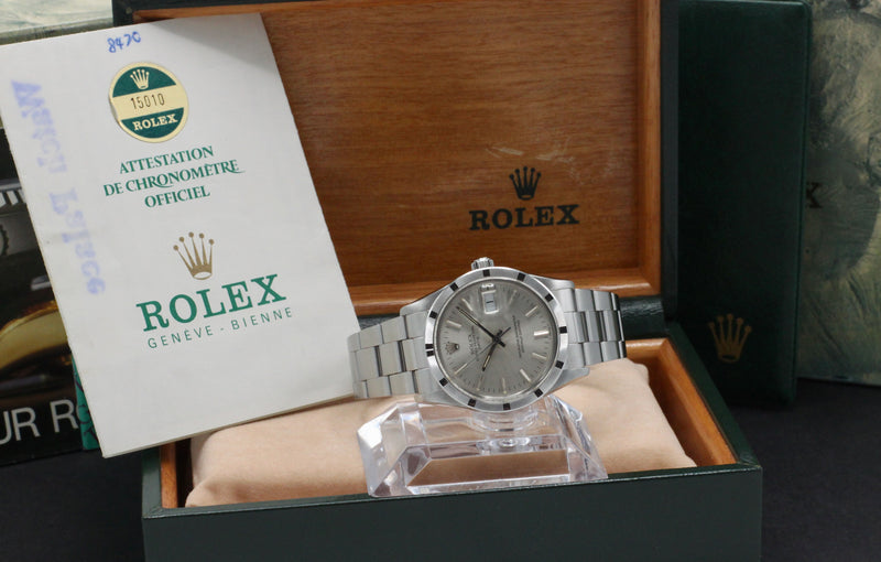 Rolex Oyster Perpetual Date 15010 - 1984 - Rolex horloge - Rolex kopen - Rolex heren horloge - Trophies Watches