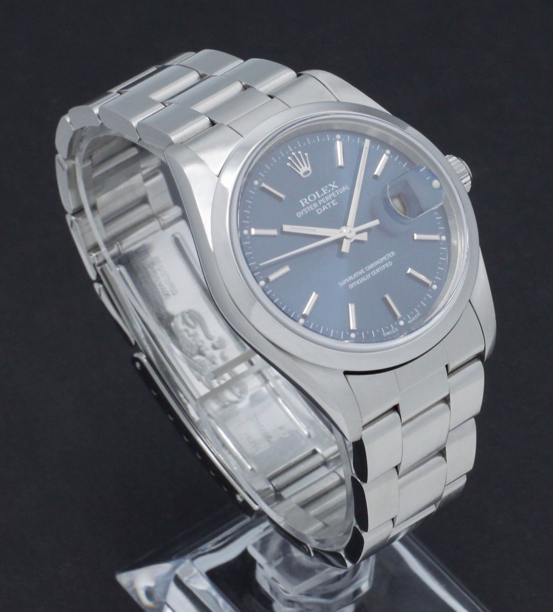 Rolex Oyster Perpetual Date 15200 - 1999 - Rolex horloge - Rolex kopen - Rolex heren horloge - Trophies Watches