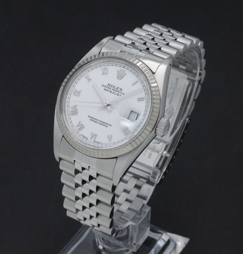 Rolex Datejust 16014 - 1988 - Rolex horloge - Rolex kopen - Rolex heren horloge - Trophies Watches