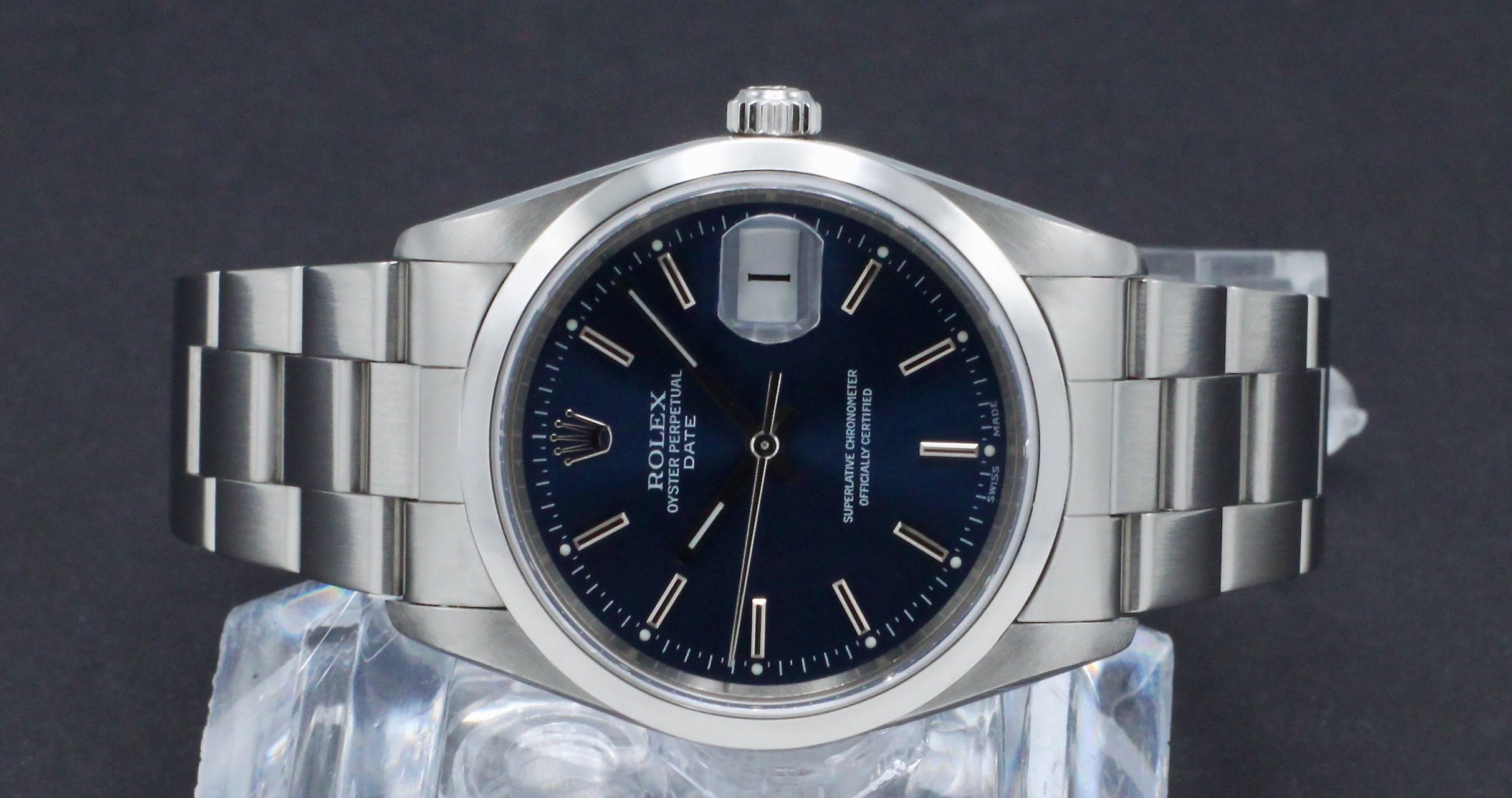 Rolex Oyster Perpetual Date 15200 - 1999 - Rolex horloge - Rolex kopen - Rolex heren horloge - Trophies Watches