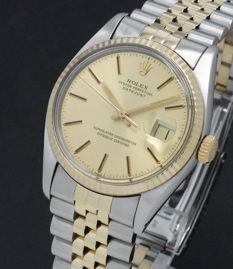 Rolex Datejust 16013 - 1978 - Rolex horloge - Rolex kopen - Rolex heren horloge - Trophies Watches