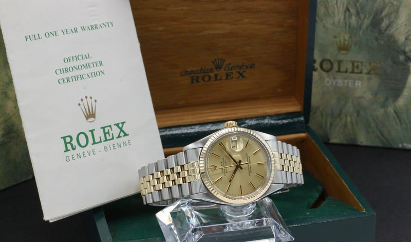 Rolex Datejust 16013 - 1978 - Rolex horloge - Rolex kopen - Rolex heren horloge - Trophies Watches