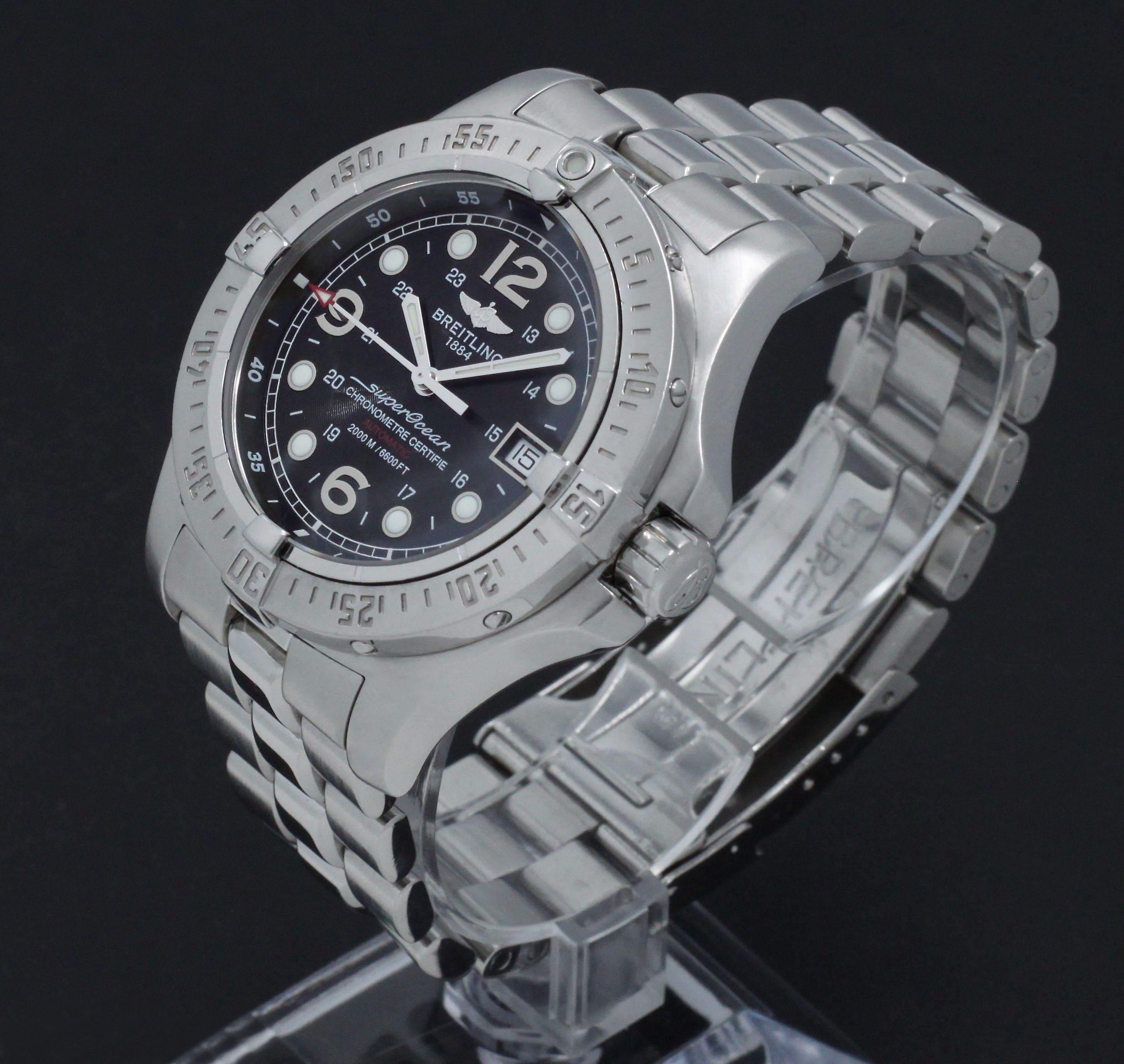 Breitling Superocean SteelFish A17390 - 2001 - Breitling horloge - Breitling kopen - Breitling heren horloge - Trophies Watches