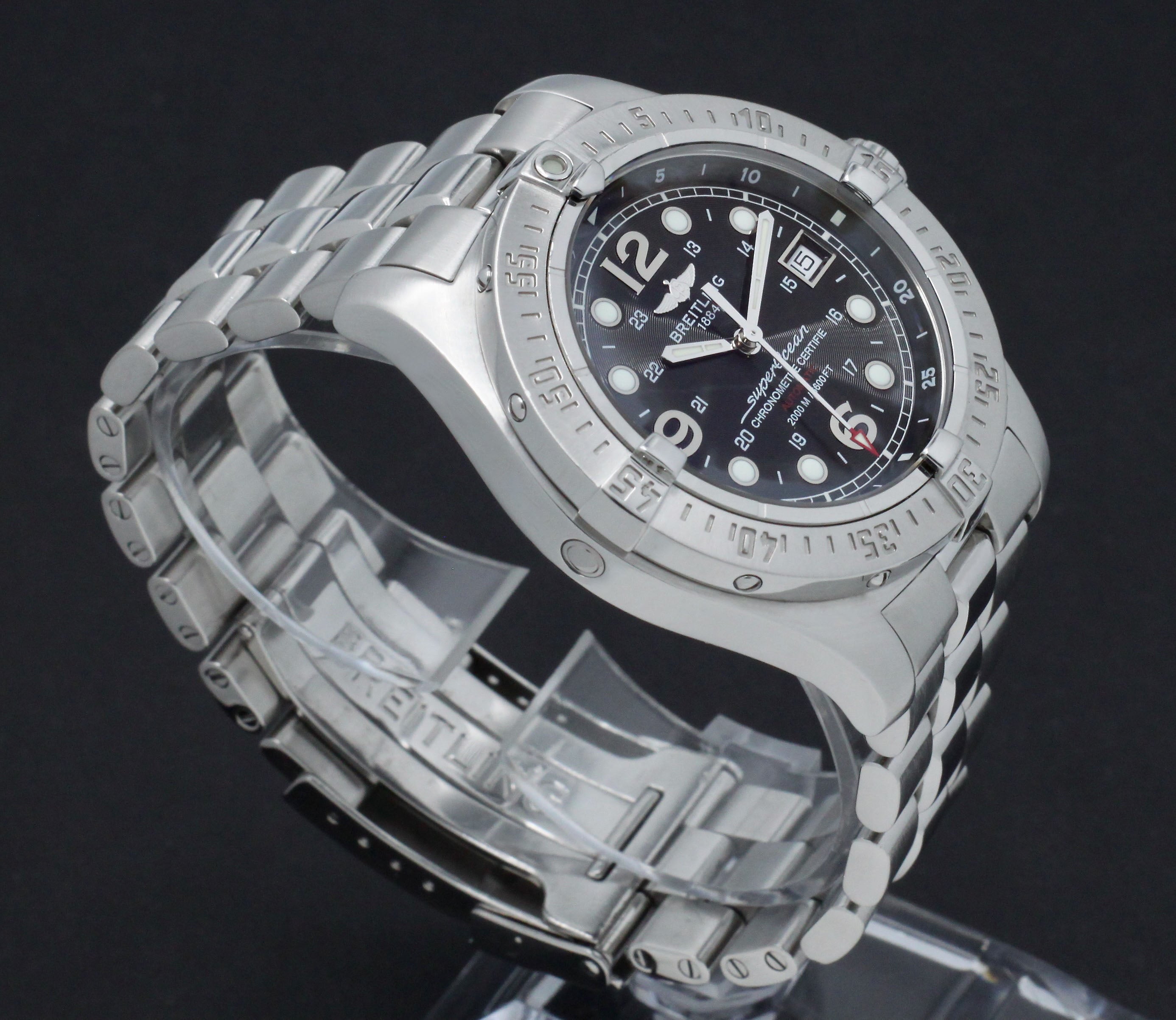 Breitling Superocean SteelFish A17390 - 2001 - Breitling horloge - Breitling kopen - Breitling heren horloge - Trophies Watches