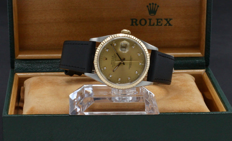 Rolex Datejust 16233G - 1991 - Rolex horloge - Rolex kopen - Rolex heren horloge - Trophies Watches