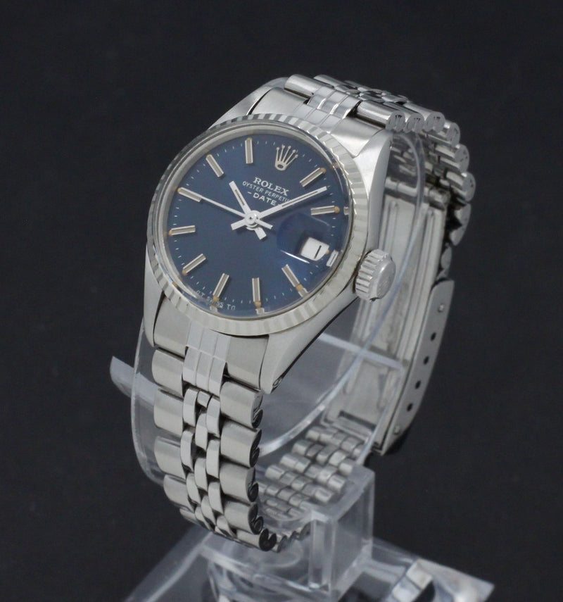 Rolex Oyster Perpetual Lady Date 6517 - 1969 - Rolex horloge - Rolex kopen - Rolex dames horloge - Trophies Watches