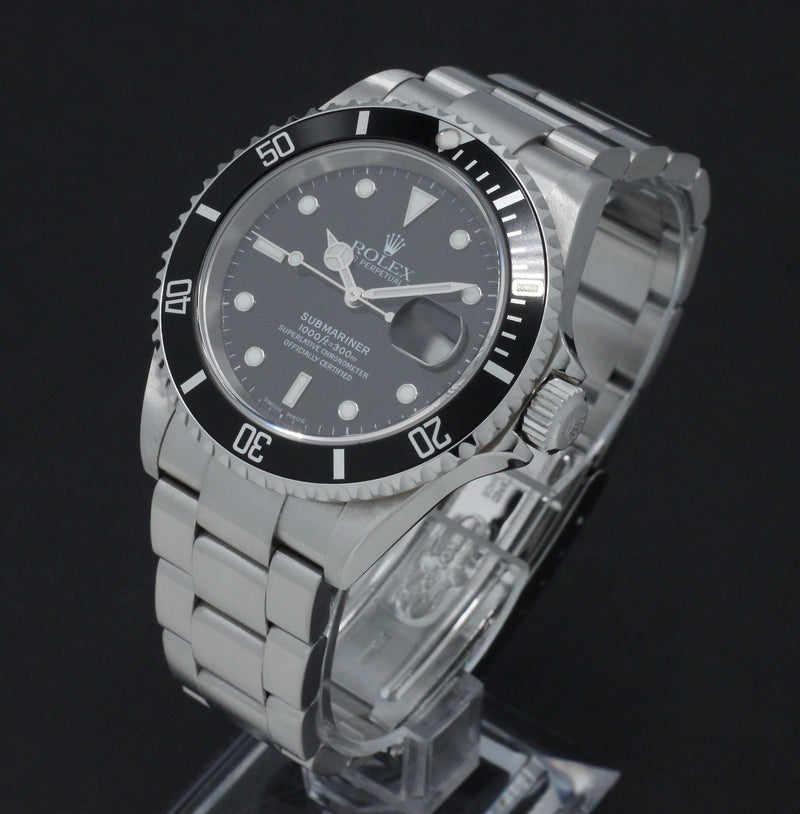 Rolex Submariner 16610 - 2004 - Rolex horloge - Rolex kopen - Rolex heren horloge - Trophies Watches