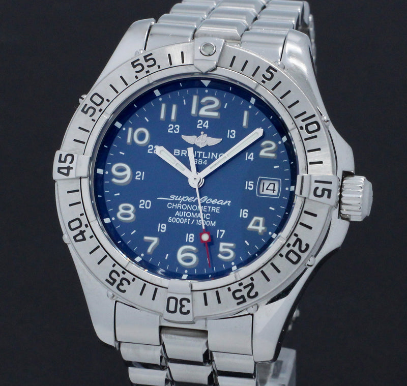 Breitling Superocean A17360 - 2005 - Breitling horloge - Breitling kopen - Breitling heren horloge - Trophies Watches
