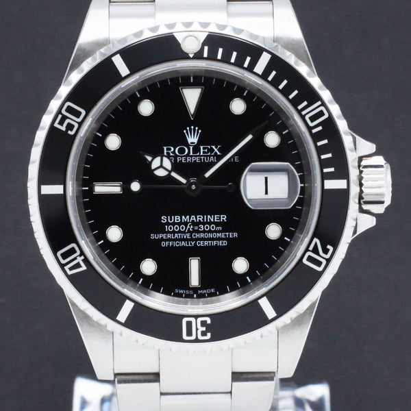 Rolex Submariner 16610 - 2004 - Rolex horloge - Rolex kopen - Rolex heren horloge - Trophies Watches