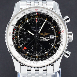 Breitling Navitimer World A24322, Box & Papers, 2010