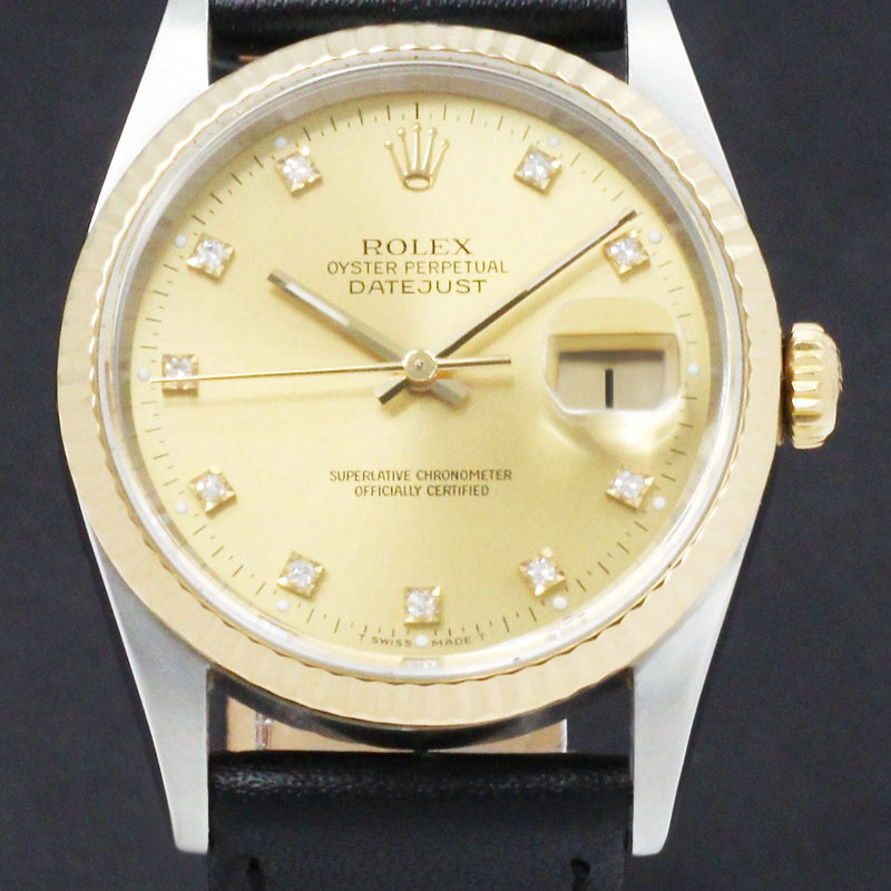 Rolex Datejust 16233G - 1991 - Rolex horloge - Rolex kopen - Rolex heren horloge - Trophies Watches