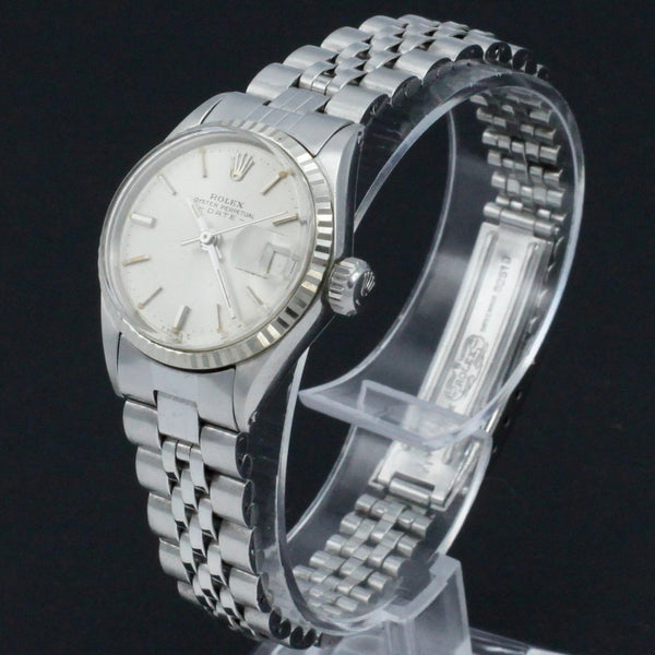 Rolex Oyster Perpetual Lady Date 6517 - 1971 - Rolex horloge - Rolex kopen - Rolex dames horloge -  Trophies Watches