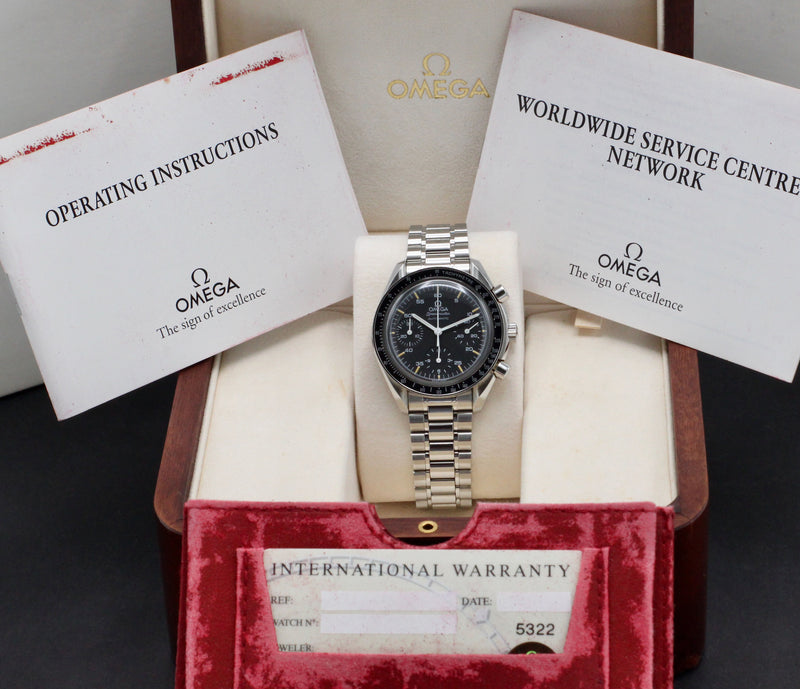 Omega Speedmaster Reduced 3510.50.00, Box & Papers, 1995