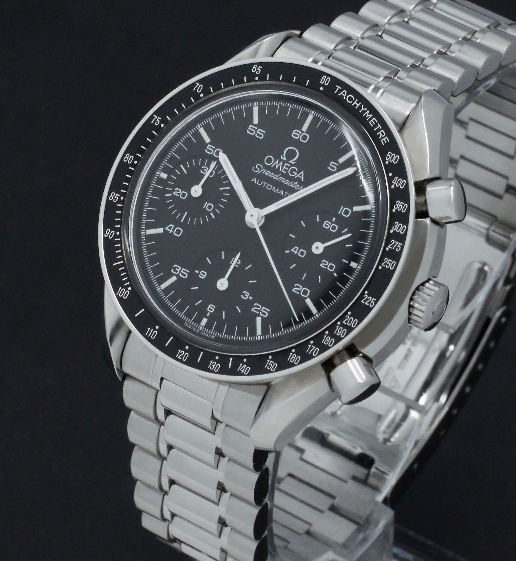 Omega Speedmaster Reduced 3510.50.00 - 1998 - Omega horloge - Omega kopen - Omega heren horloge - Trophies Watches