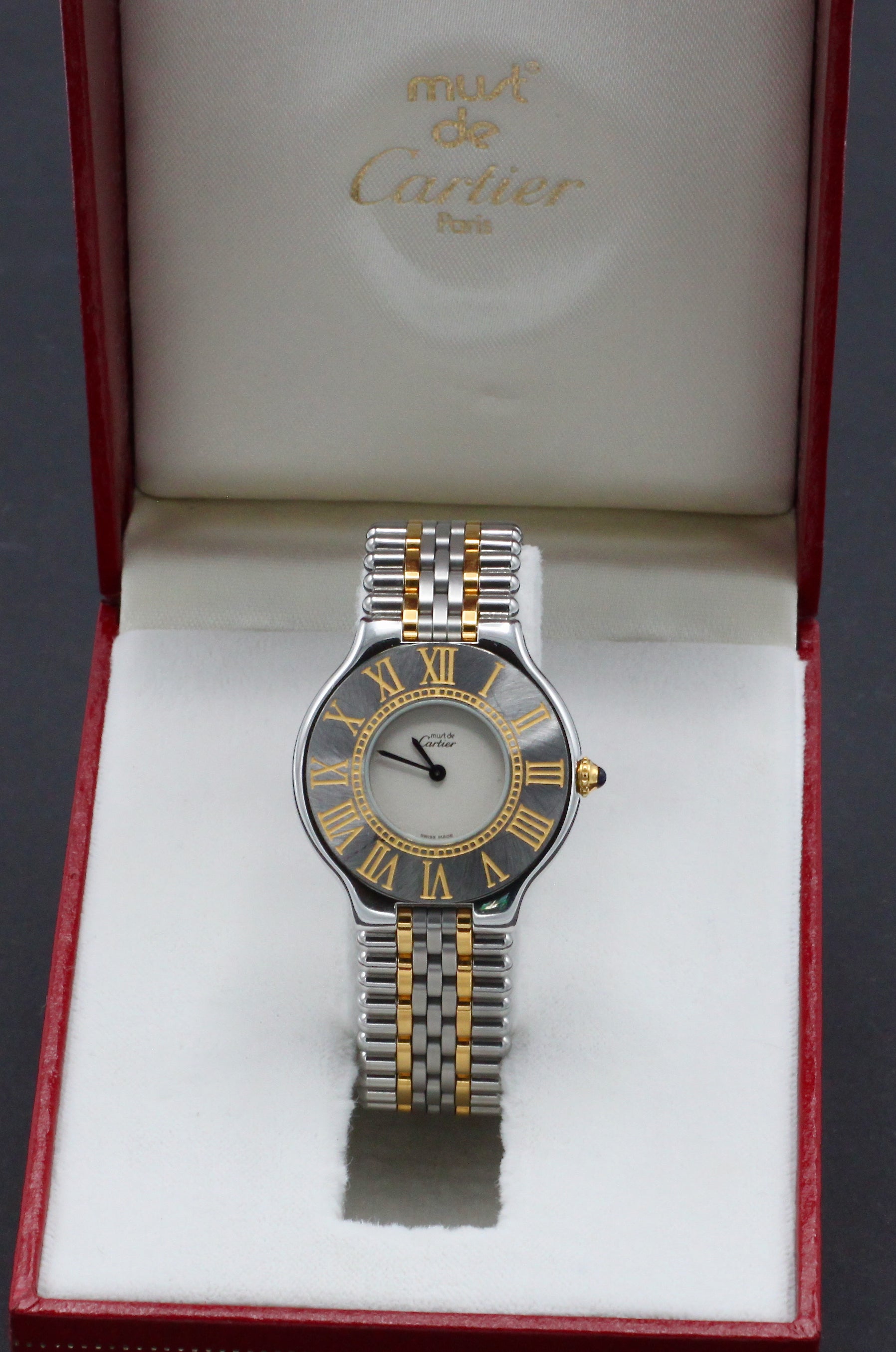 Cartier Must de Cartier 21 1330 - Cartier horloge - Cartier kopen - Cartier dames horloge - Trophies Watches