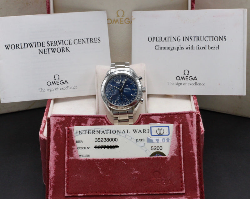 Omega Speedmaster Day Date 3523.80.00 - 2002 - Omega horloge - Omega kopen - Omega heren horloge - Trophies Watches