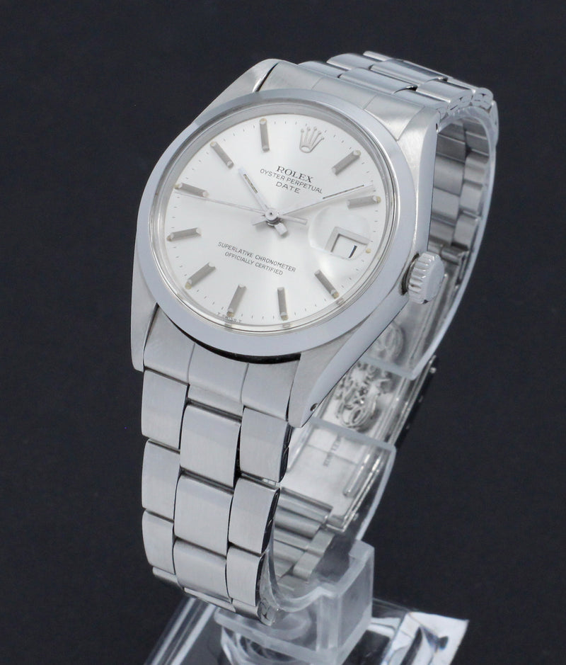 Rolex Oyster Perpetual Date 1500 - 1972 - Rolex horloge - Rolex kopen - Rolex heren horloge - Trophies Watches