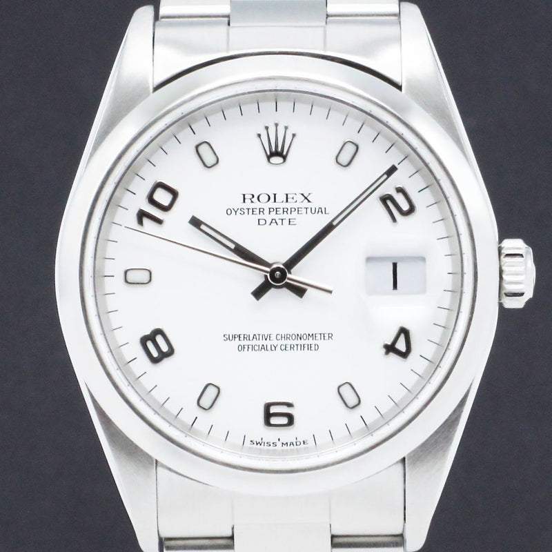 Rolex Oyster Perpetual Date 15200 - 1999 - Rolex horloge - Rolex kopen - Rolex heren horloge - Trophies Watches
