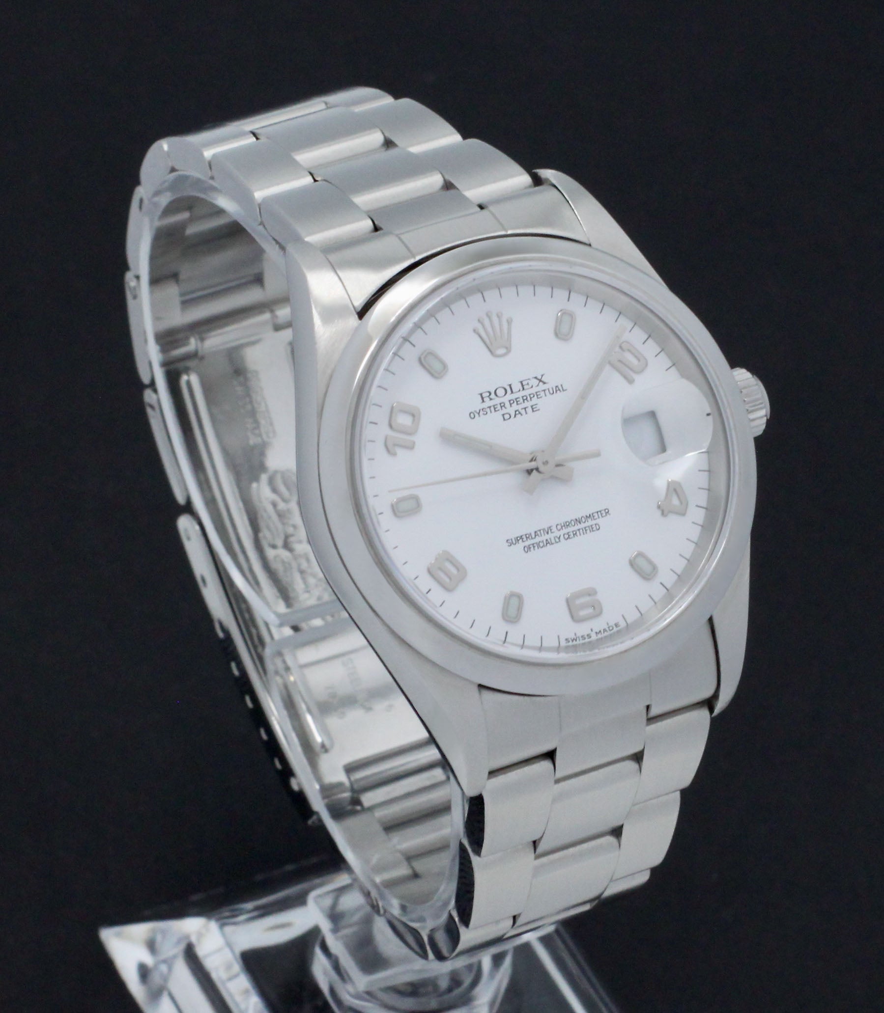 Rolex Oyster Perpetual Date 15200 - 1999 - Rolex horloge - Rolex kopen - Rolex heren horloge - Trophies Watches