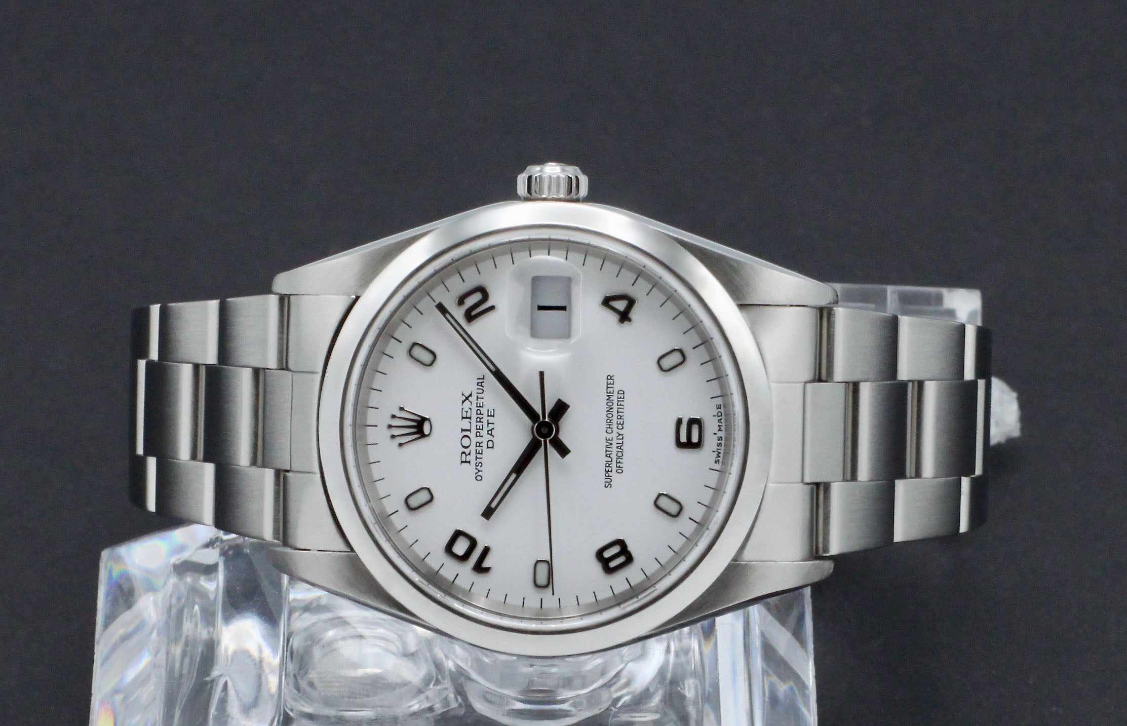 Rolex Oyster Perpetual Date 15200 - 1999 - Rolex horloge - Rolex kopen - Rolex heren horloge - Trophies Watches