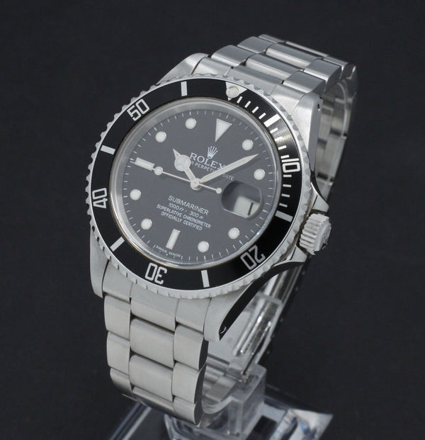 Rolex Submariner 16800 - 1987 - Rolex horloge - Rolex kopen - Rolex heren horloge - Trophies Watches