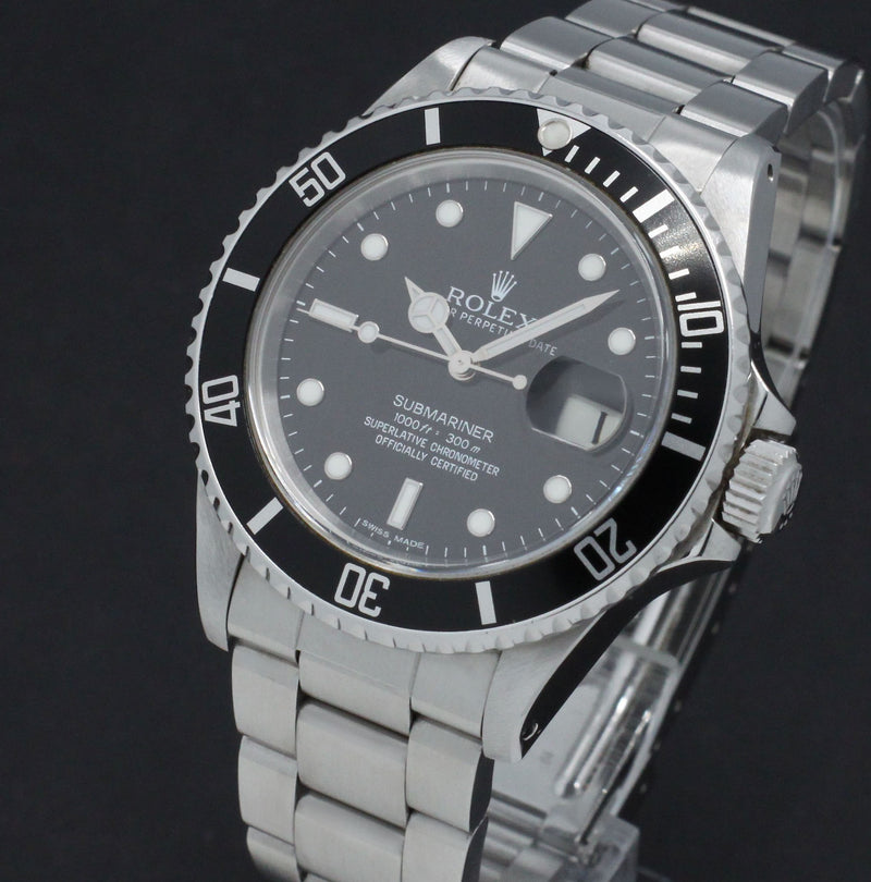 Rolex Submariner 16800 - 1987 - Rolex horloge - Rolex kopen - Rolex heren horloge - Trophies Watches