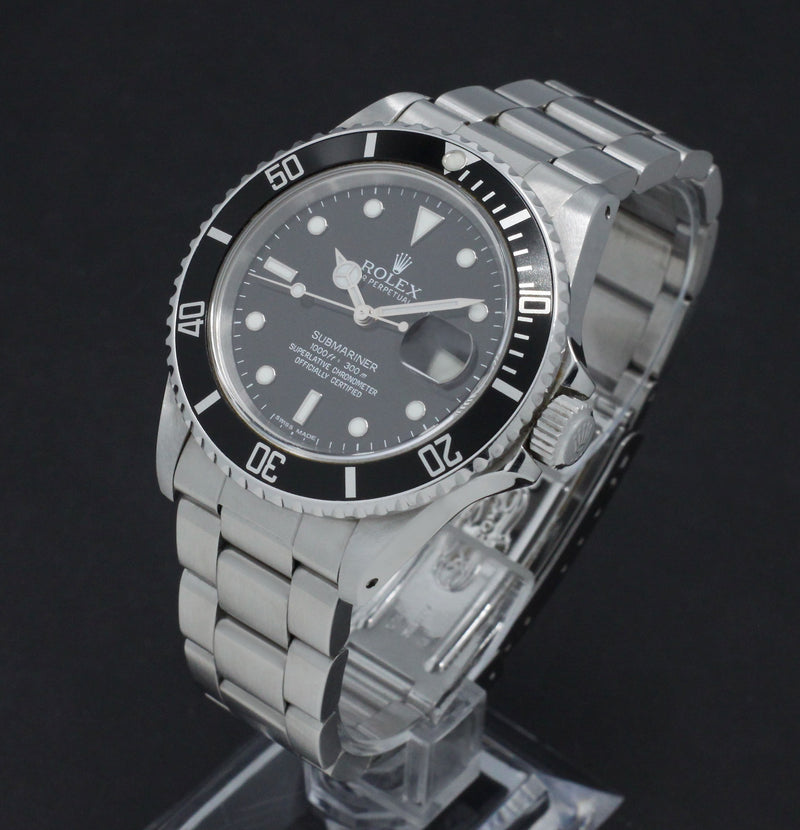 Rolex Submariner 16800 - 1987 - Rolex horloge - Rolex kopen - Rolex heren horloge - Trophies Watches