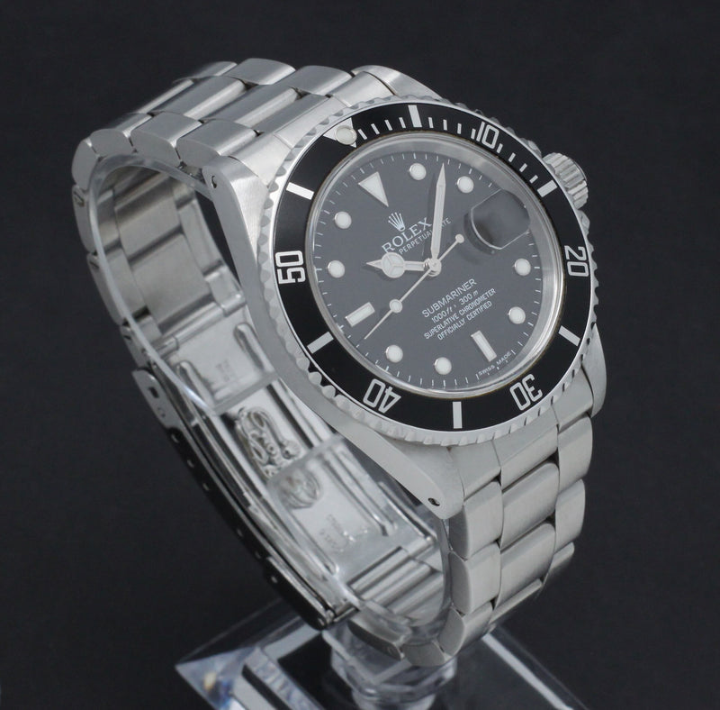 Rolex Submariner 16800 - 1987 - Rolex horloge - Rolex kopen - Rolex heren horloge - Trophies Watches