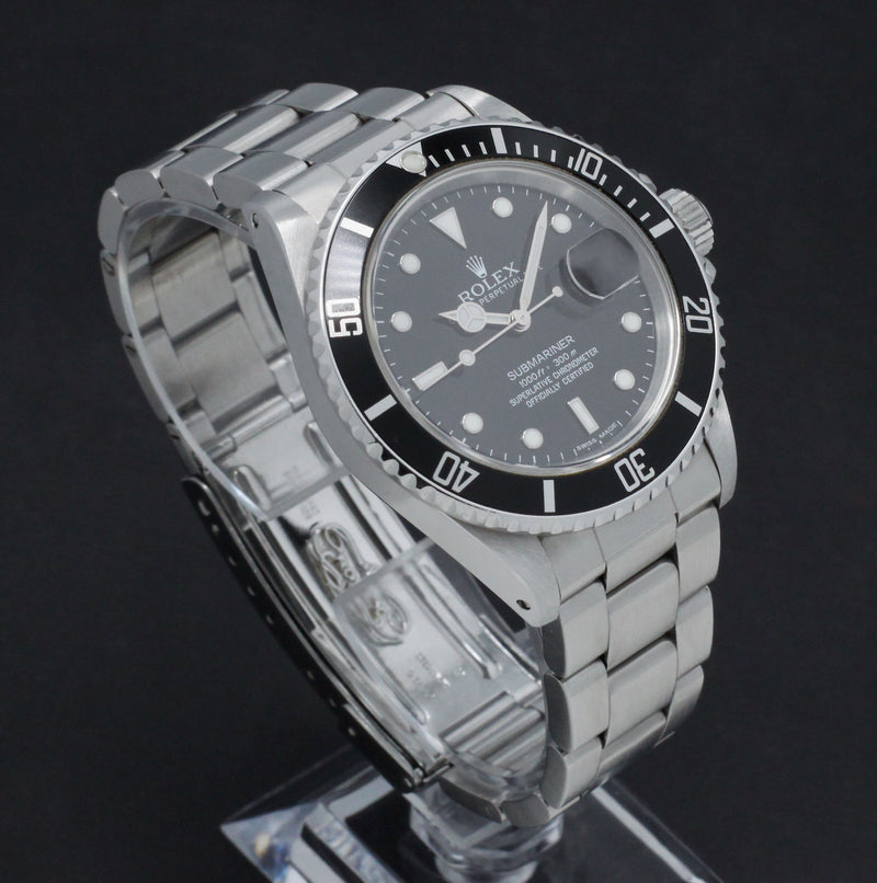 Rolex Submariner 16800 - 1987 - Rolex horloge - Rolex kopen - Rolex heren horloge - Trophies Watches