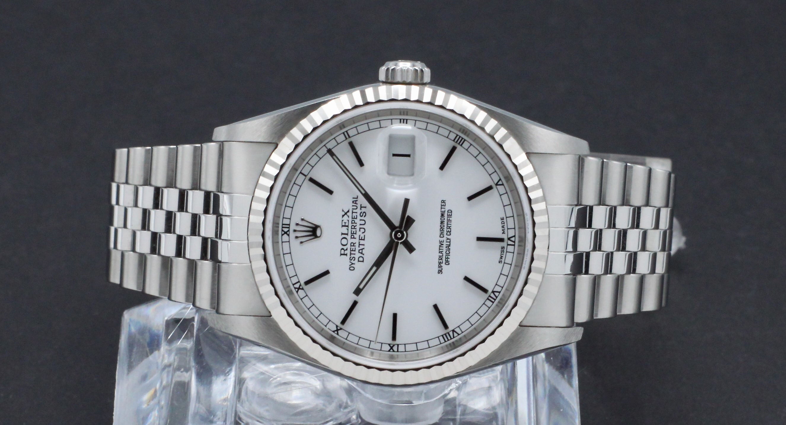 Rolex Datejust 16234 - 2002 - Rolex horloge - Rolex kopen - Rolex heren horloge - Trophies Watches