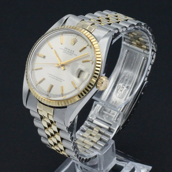 Rolex Datejust 1601 - 1968 - goud/staal - two/tone - Rolex horloge - Rolex kopen - Rolex heren horloge - Trophies Watches