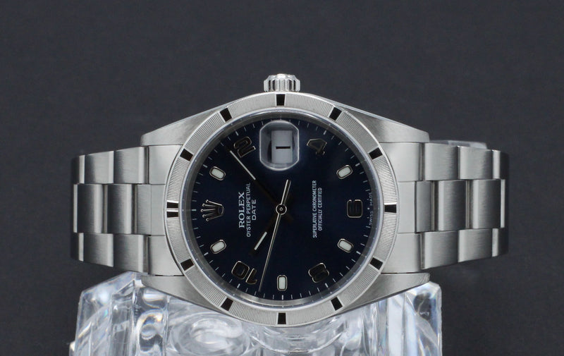Rolex Oyster Perpetual Date 15210 - 2002 - Rolex horloge - Rolex kopen - Rolex heren horloge - Trophies Watches