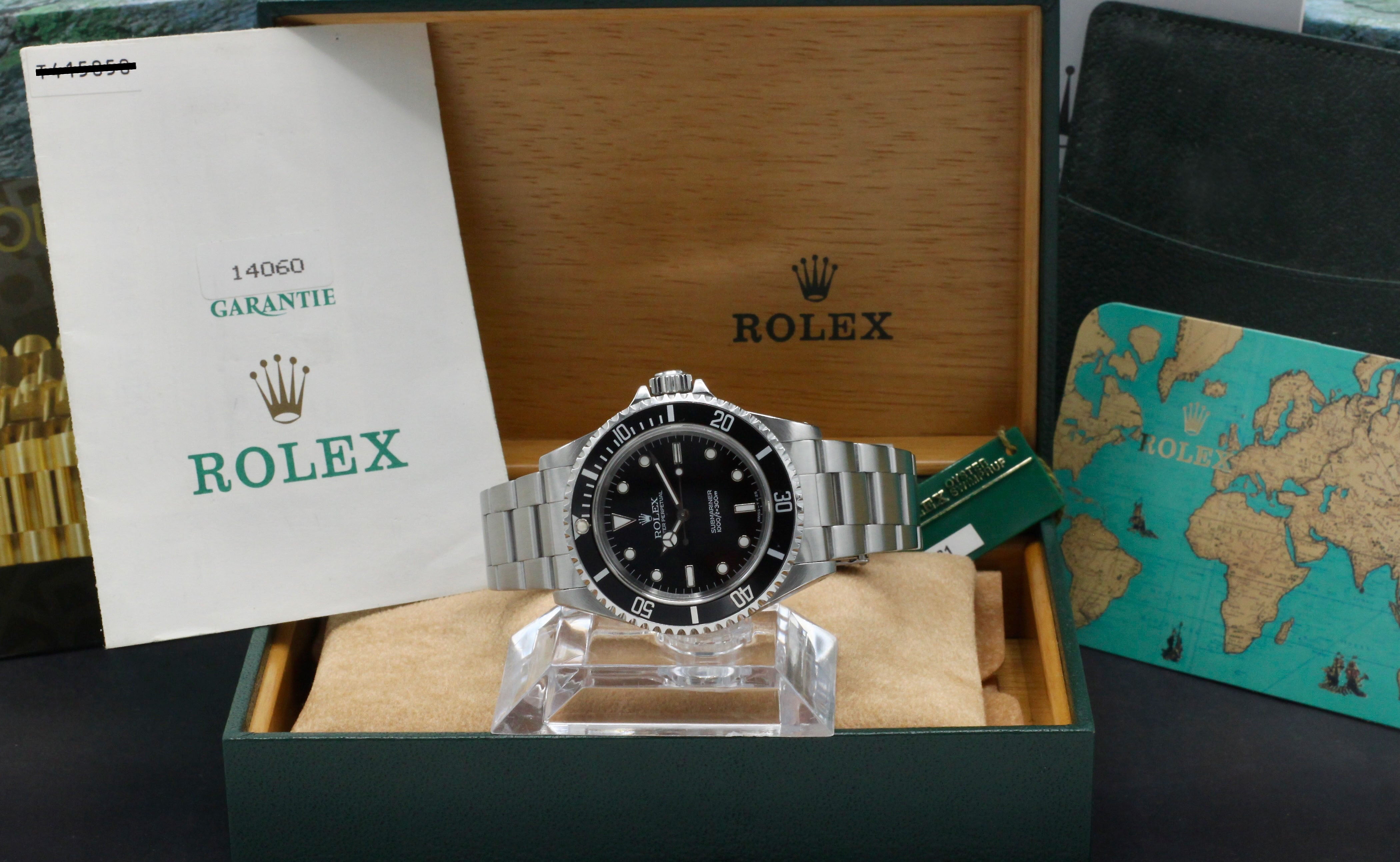 Rolex Submariner 14060 - 1997 - Rolex horloge - Rolex kopen - Rolex heren horloge - Trophies Watches
