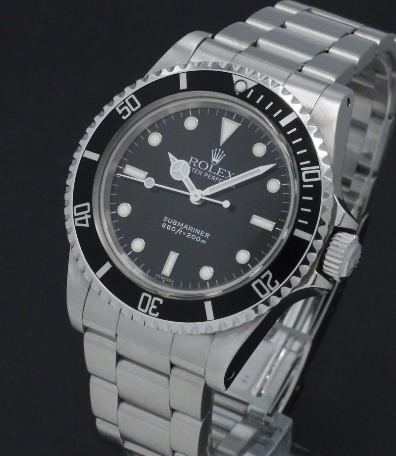 Rolex Submariner 5513 - 1986 - Rolex horloge - Rolex kopen - Rolex heren horloge - Trophies Watches