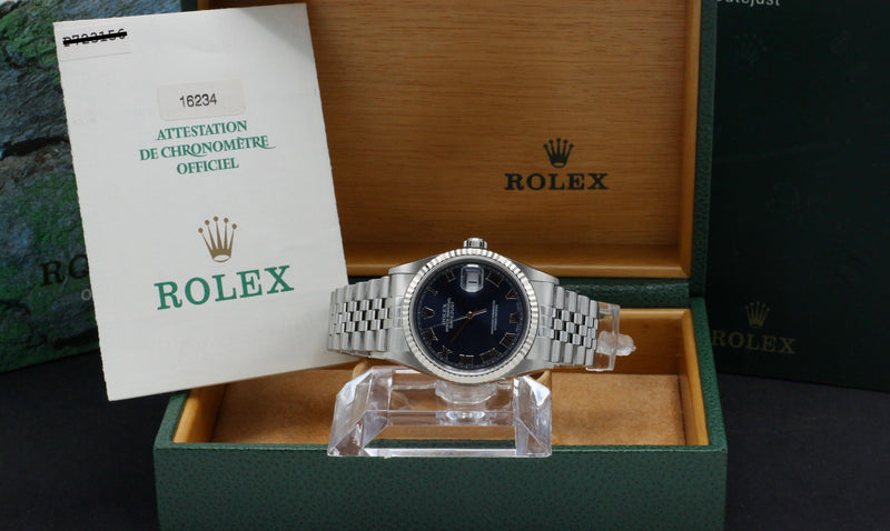 Rolex Datejust 16234 - 2002 - Rolex horloge - Rolex kopen - Rolex heren horloge - Trophies Watches
