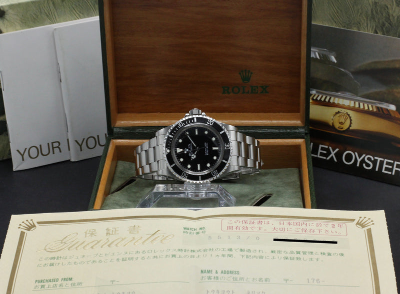 Rolex Submariner 5513 - 1986 - Rolex horloge - Rolex kopen - Rolex heren horloge - Trophies Watches