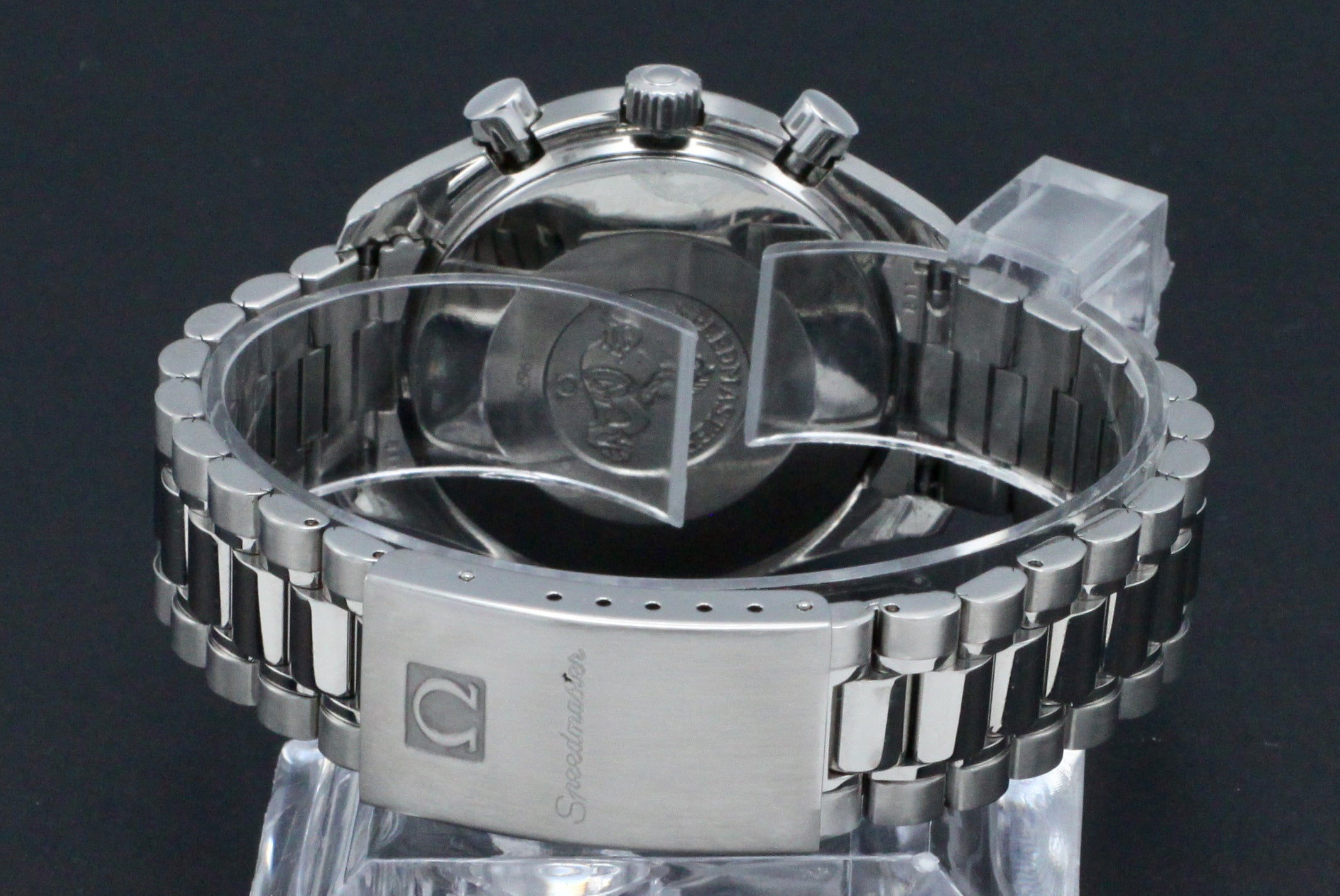 Omega Speedmaster Reduced 3510.50.00 - 1998 - Doos en papieren - Omega horloge - Omega kopen - Omega heren horloge - Trophies Watches