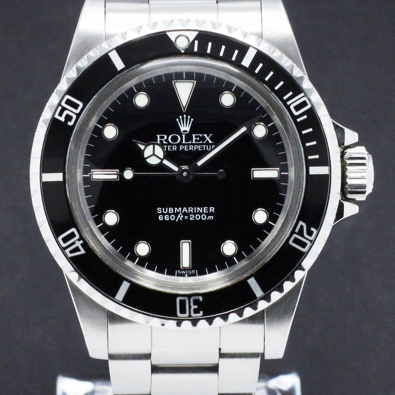Rolex Submariner 5513 - 1986 - Rolex horloge - Rolex kopen - Rolex heren horloge - Trophies Watches