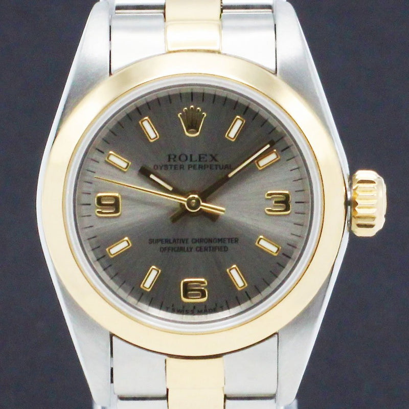 Rolex Oyster Perpetual 67183 - 1998 - Rolex horloge - Rolex kopen - Rolex dames horloge - Trophies Watches
