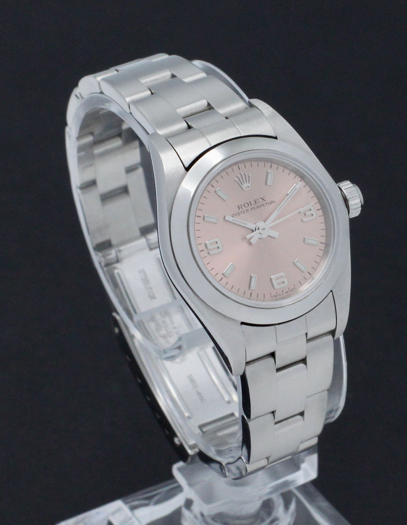 Rolex Oyster Perpetual 76080 - 2005 - Rolex horloge - Rolex kopen - Rolex dames horloge - Trophies Watches