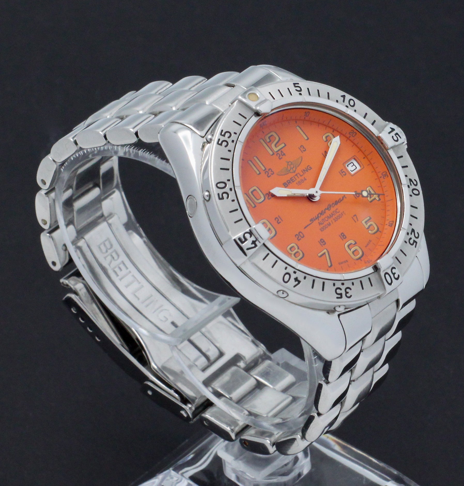 Breitling Superocean A17040 - 1998 - Breitling horloge - Breitling kopen - Breitling heren horloge - Trophies Watches