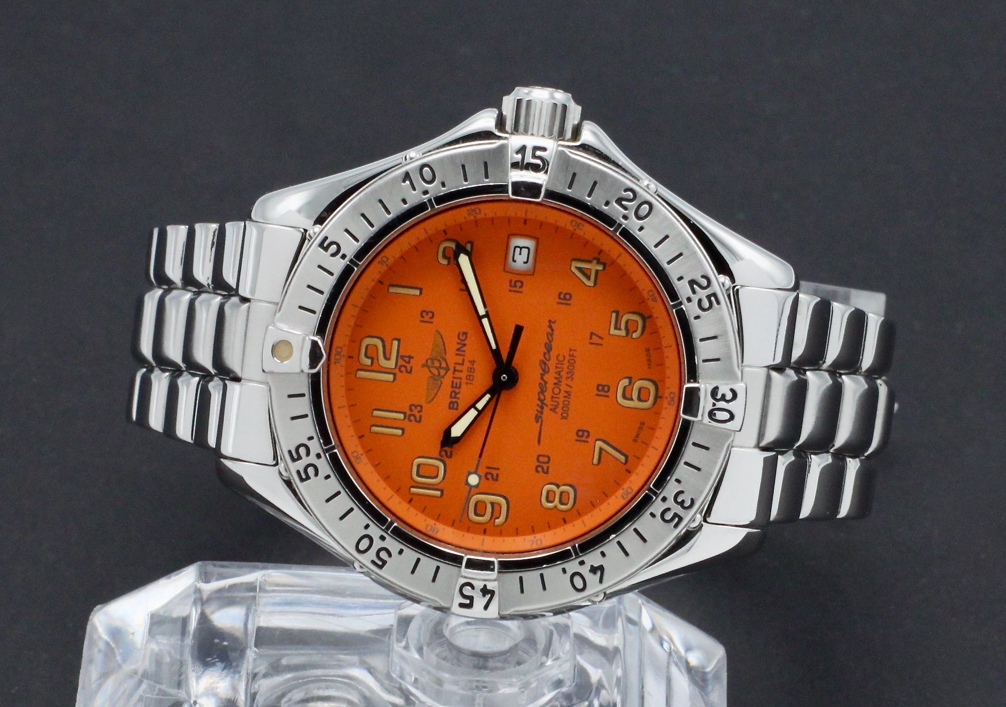 Breitling Superocean A17040 - 1998 - Breitling horloge - Breitling kopen - Breitling heren horloge - Trophies Watches