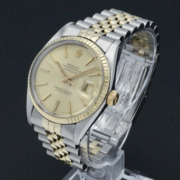 Rolex Datejust 16013 - 1979 - Rolex horloge - Rolex kopen - Rolex heren horloge - Trophies Watches