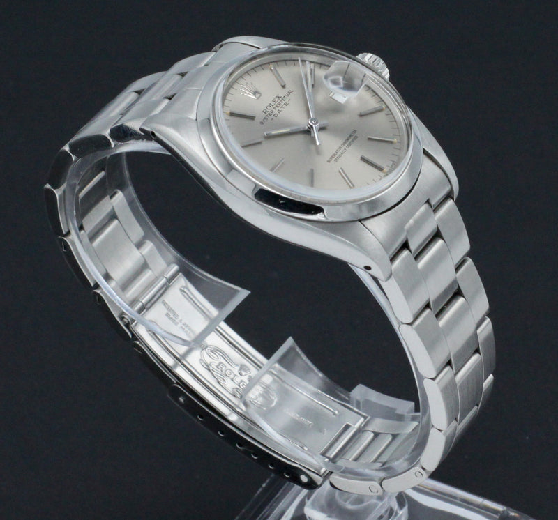 Rolex Oyster Perpetual Date 1500 - 1976 - Sigma Dial - Rolex horloge - Rolex kopen - Rolex heren horloge - Trophies Watches