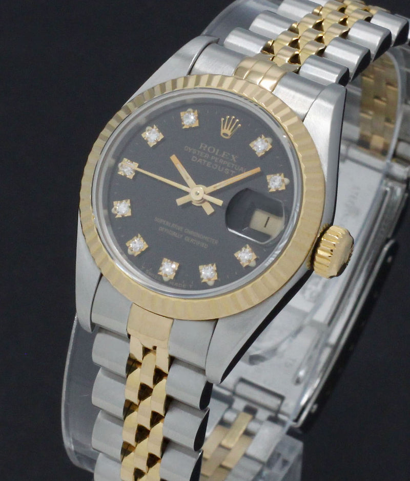 Rolex Lady-Datejust 69173G - 1996 - Rolex horloge - Rolex kopen - Rolex dames horloge - Trophies Watches