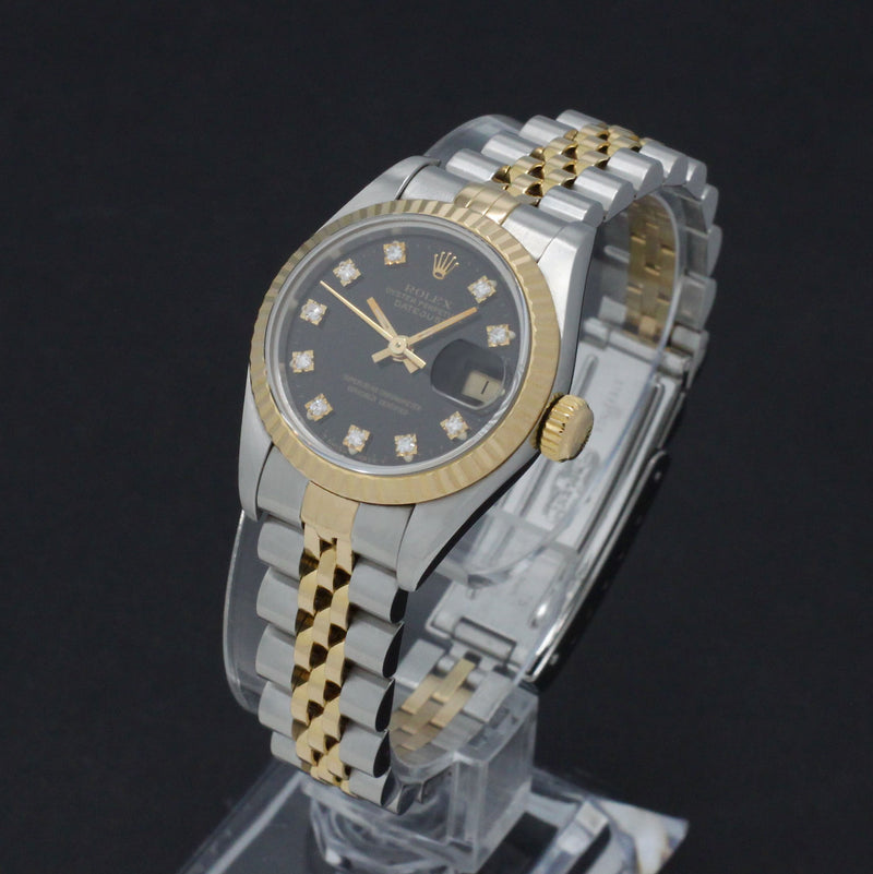 Rolex Lady-Datejust 69173G - 1996 - Rolex horloge - Rolex kopen - Rolex dames horloge - Trophies Watches