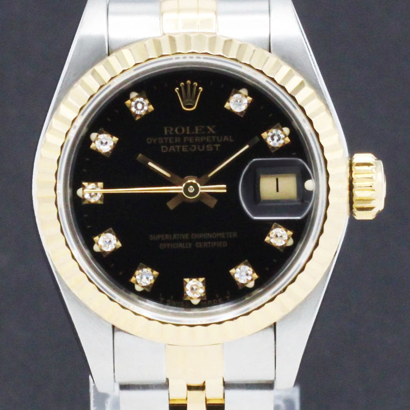 Rolex Lady-Datejust 69173G - 1996 - Rolex horloge - Rolex kopen - Rolex dames horloge - Trophies Watches